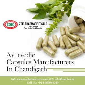 Ayurvedic Capsules Manufacturers In Chandigarh
