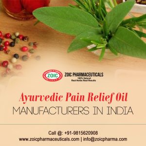 Ayurvedic Pain Relief Oil Manufacturers In India