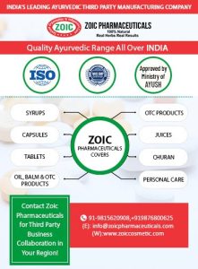 Ayurvedic Third Party Manufacturing Company In India