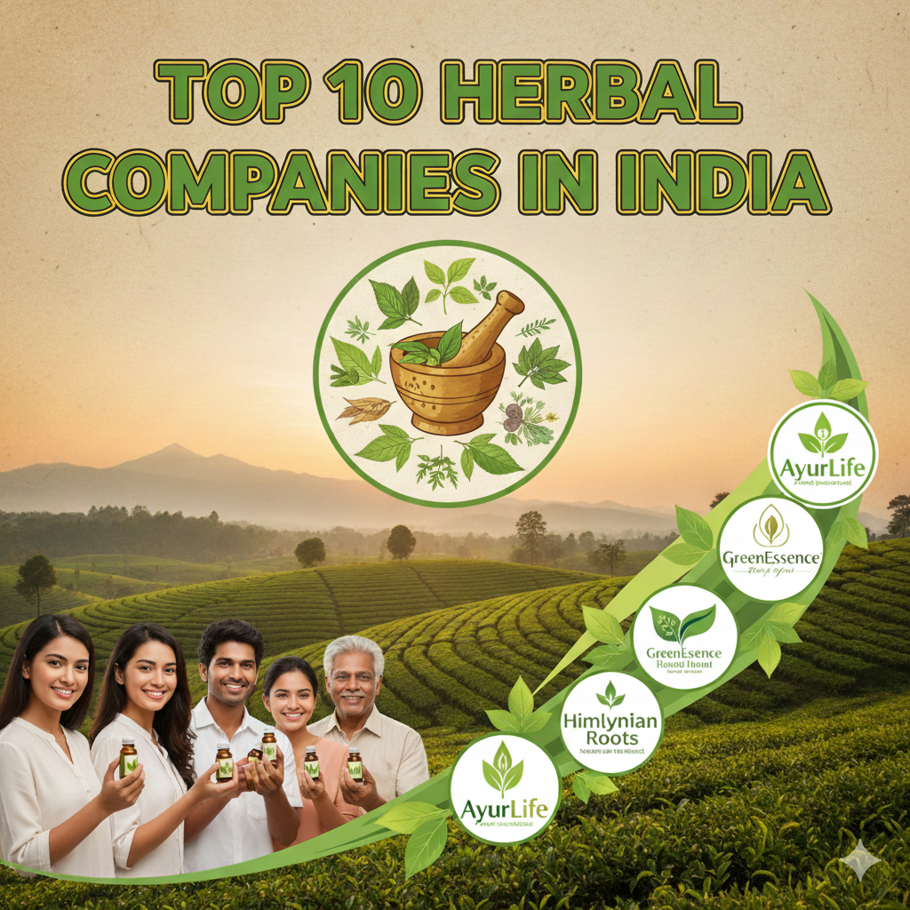 Top 10 Herbal Companies in India