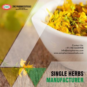 Single Herbs Manufacturers