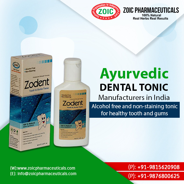 Best Dental Tonic Manufacturers in India